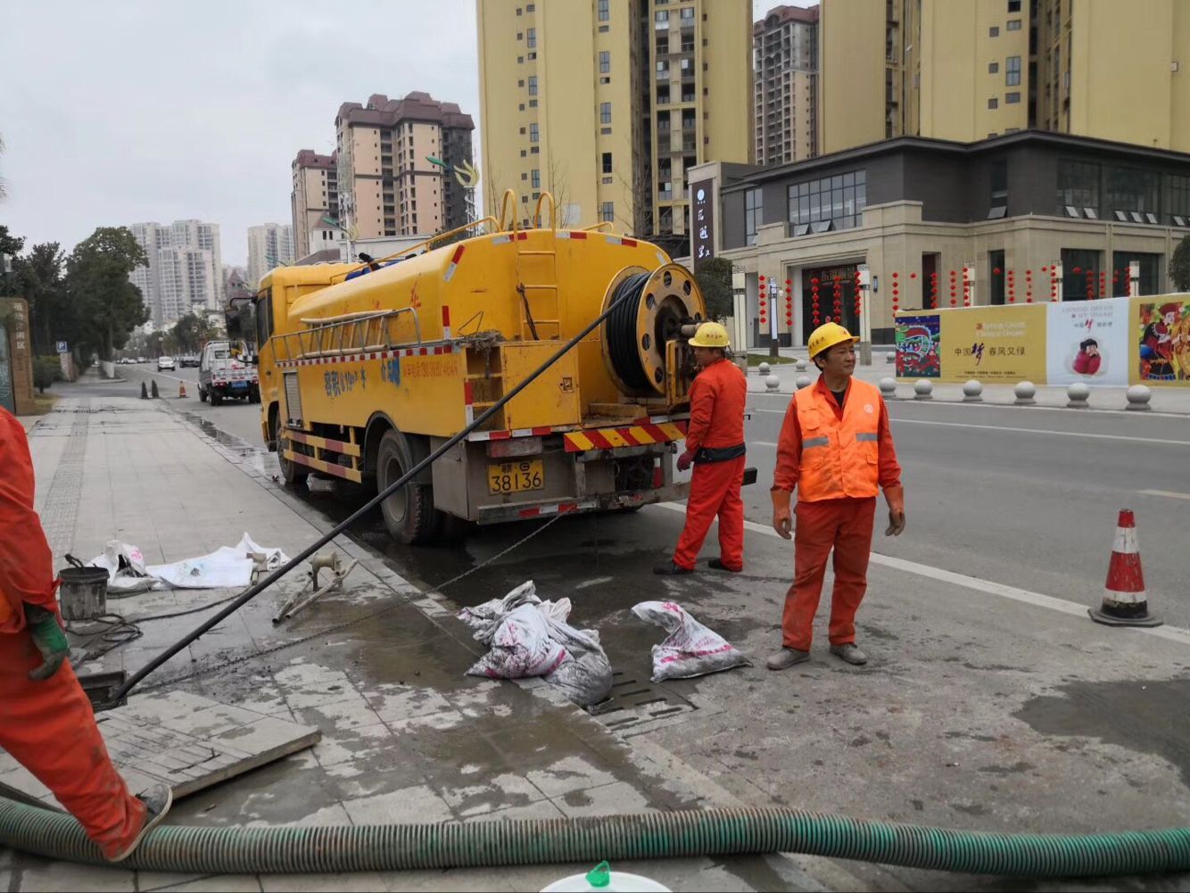 定西排污管道清淤-管道清洗